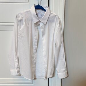 Zara Cream Collared Shirt